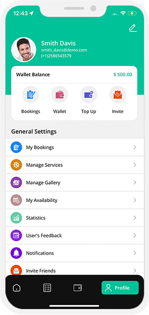 provider app menu
