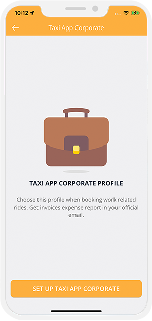 taxi app corporate profile
