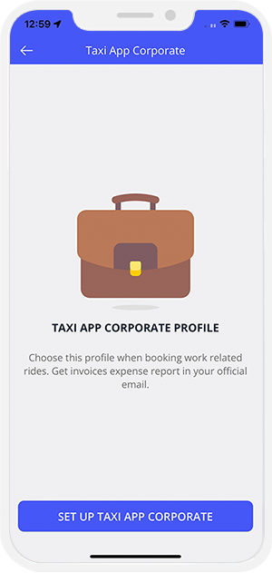 Taxi App Corporate