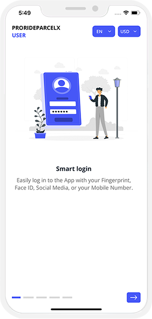 user App login