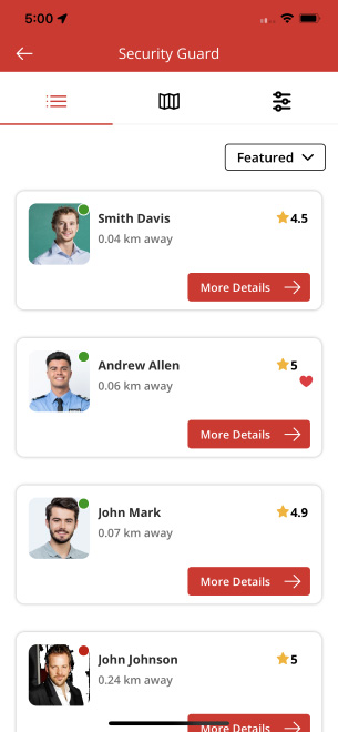 User Profile Setting