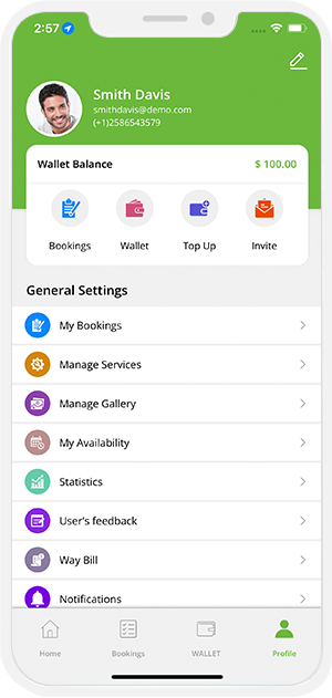 provider app menu