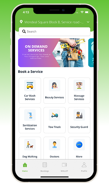 on demand service apps