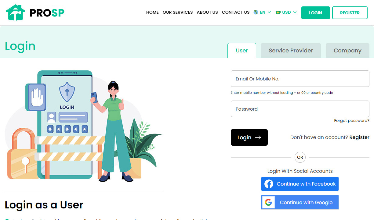 Login