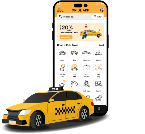 Create an app like uber