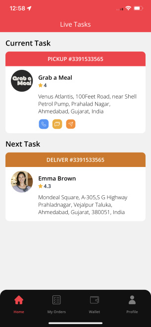 delivery driver profile