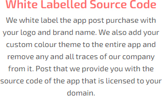 White Labelled Source Code