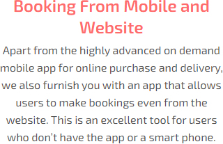 Booking From Mobile and Website