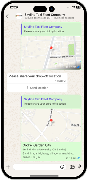 User App Main Screen