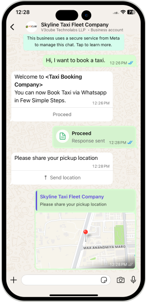 User App Main Screen