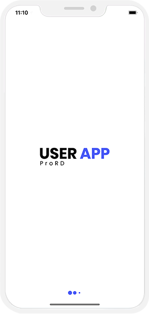 user app screen