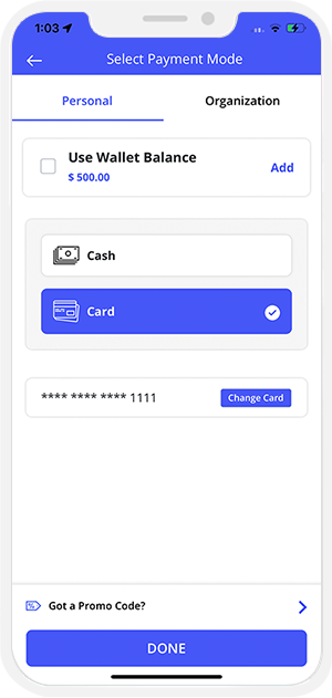 User bank details