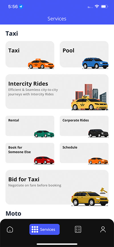 Maxim Clone | Yango Clone - Taxi and Delivery App