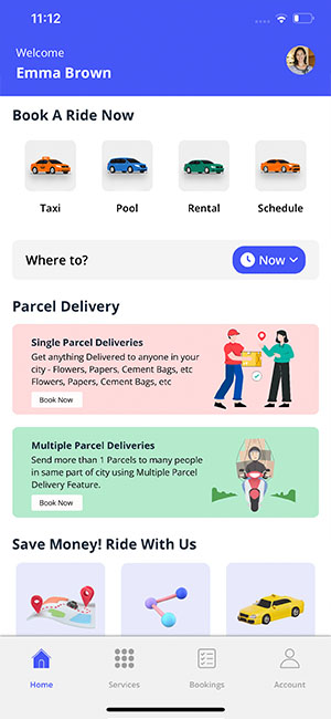 user app