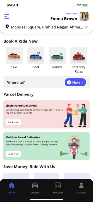 user app