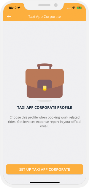 taxi app corporate profile