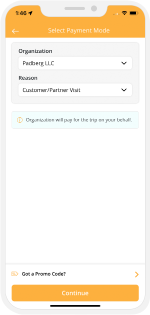 purpose of ride option
