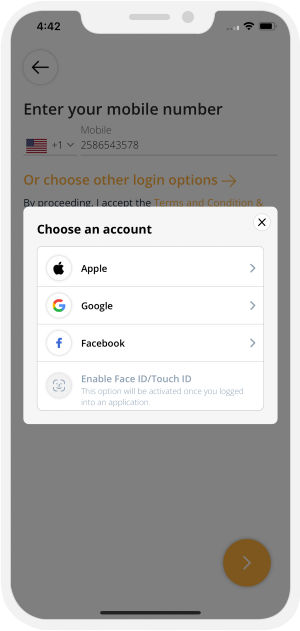 app login