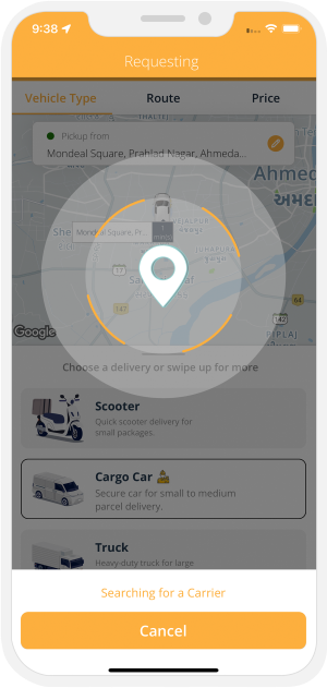 choose service categories