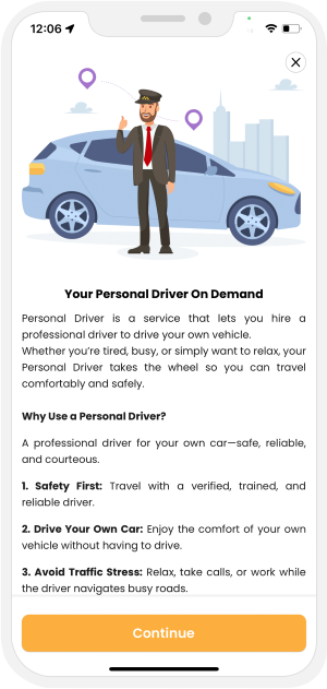 choose service categories