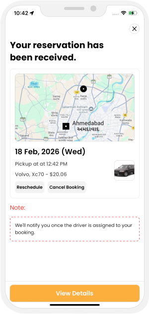 Select booking location