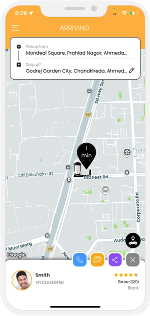 Ride Started by the Driver