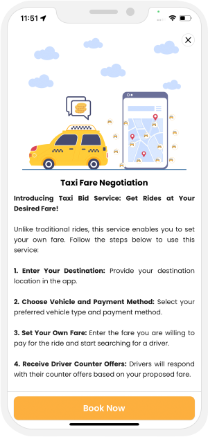 taxi far negotiation