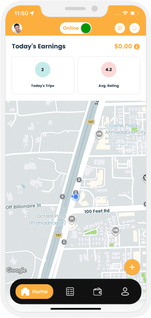 Select booking location