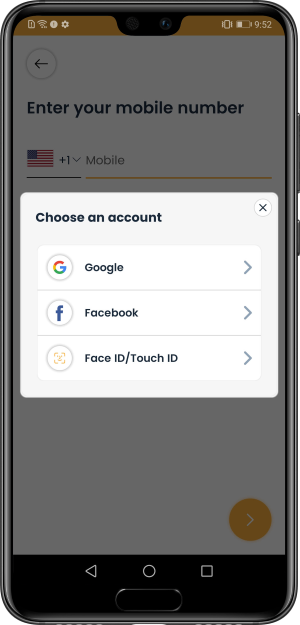 Select booking location