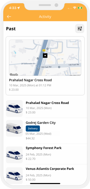 choose service categories