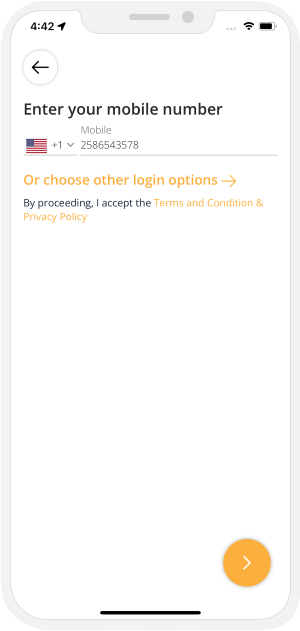 Select booking location