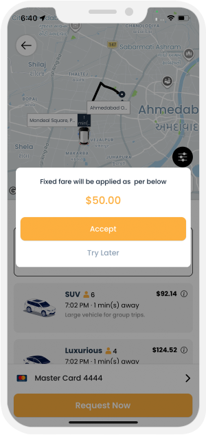 condition for rider to start a trip