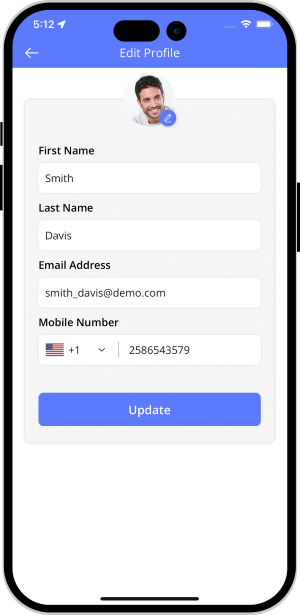 Maid can update their profile
