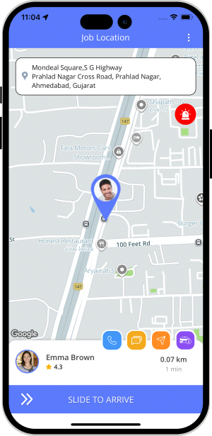 provider manage work location