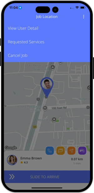 provider manage work location