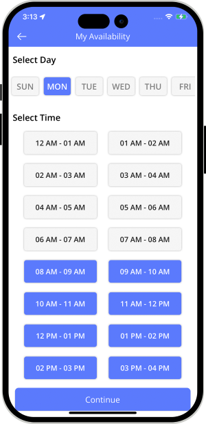 provider manage work location
