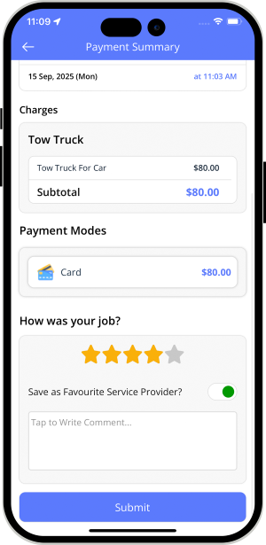 Select booking location