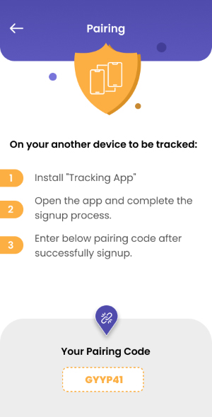 pairing code