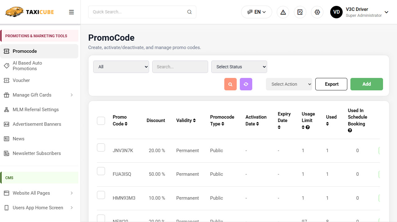 Promo Code