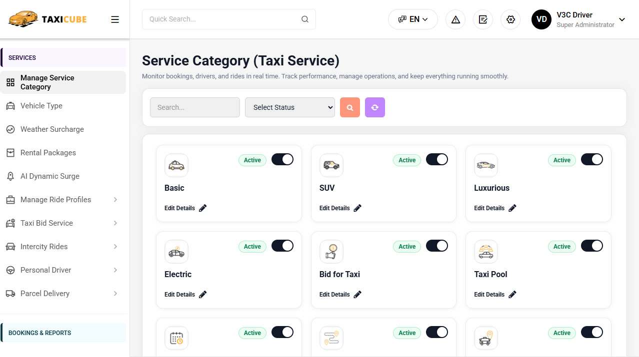 Service Categoty