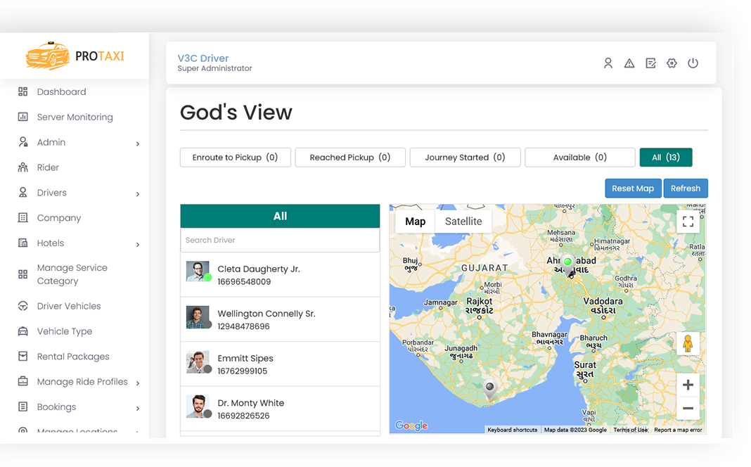 God's View Screen