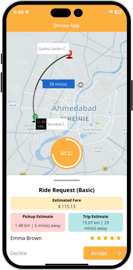 RtL taxi app RtL taxi app