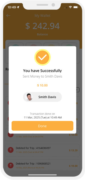 transaction done