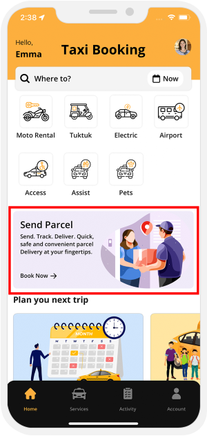 choose sub categories