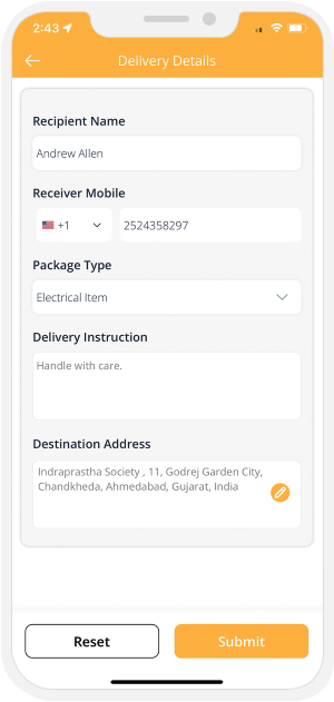 choose service categories