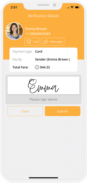 Delivery Confirmation