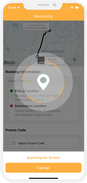 sending request