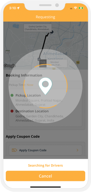 sending request