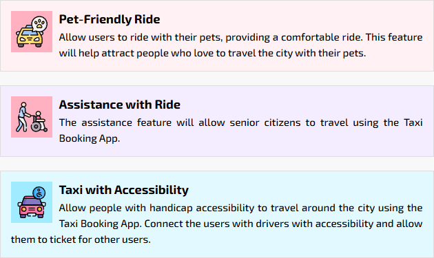 taxi bidding feature