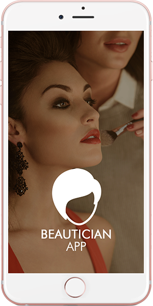Beautician App Driver Screen